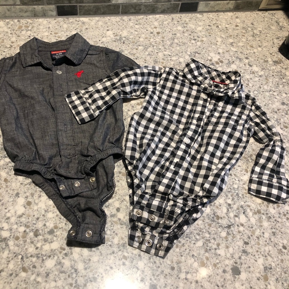 Two bottom down shirts